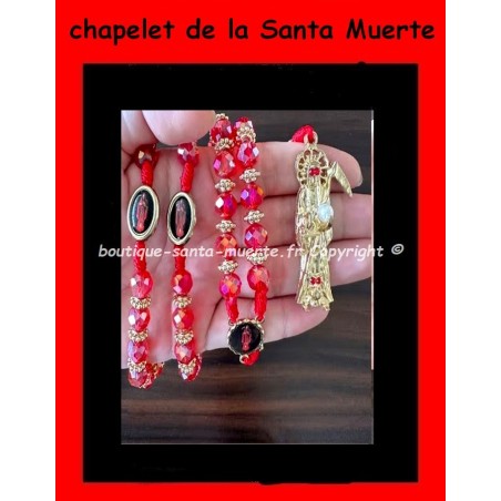 chapelet de la Santa Muerte consacré