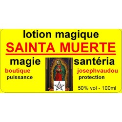 puissante lotion de la Santa Muerte