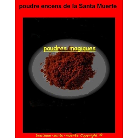 MEXICAN MAGIC INCENSE -  POUDRE ENCENS SANTA MUERTE